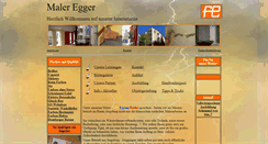 Desktop Screenshot of maler-egger.de